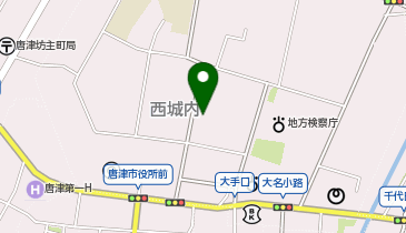 丸田ひふ科の地図画像