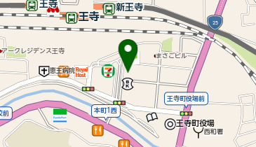 ピュア美容皮膚科・美容外科クリニック王寺駅前院の地図画像