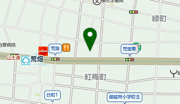 名古屋 おもて内科・呼吸器内科クリニックの地図画像