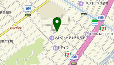 H&Bクリニック沖縄の地図画像