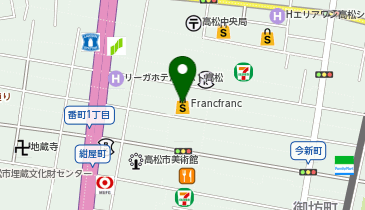 ブランクリニック 高松院の地図画像