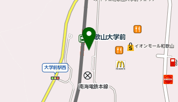 みらいビューティークリニック和歌山の地図画像