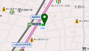 フォレスト内科リウマチ科クリニックの地図画像