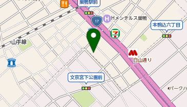 松丸医院の地図画像