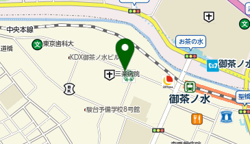 お茶の水頭痛めまいクリニックの地図画像