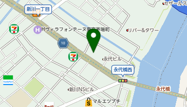 下町訪問クリニックの地図画像