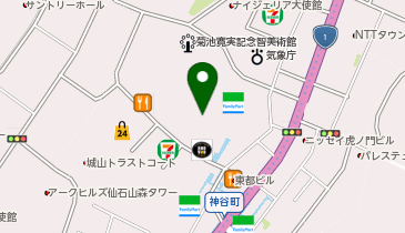 神谷町脳神経外科クリニックの地図画像