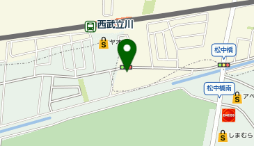 西武立川クリニックの地図画像