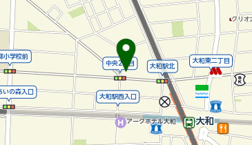 大和メンタルクリニックの地図画像