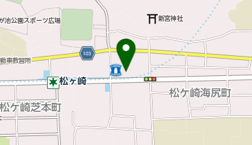 松ヶ崎駅前おくだクリニックの地図画像