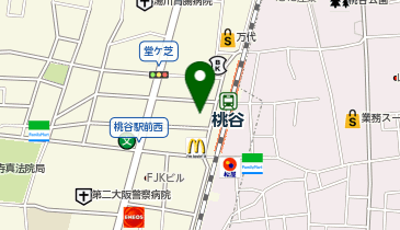 ももだに皮ふ科クリニックの地図画像