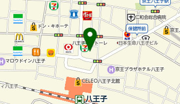 ブランクリニック 八王子院の地図画像