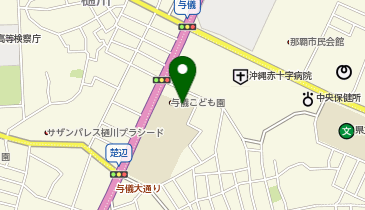 与儀心療内科クリニックの地図画像