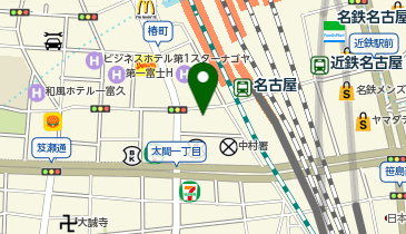 ヒロクリニック名古屋駅前院の地図画像