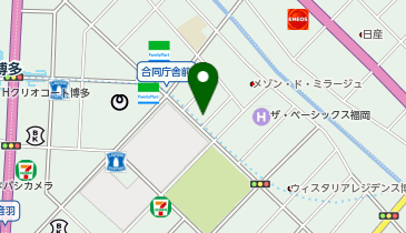 ヒロクリニック博多駅前院の地図画像