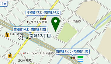 南郷内科・消化器内科の地図画像