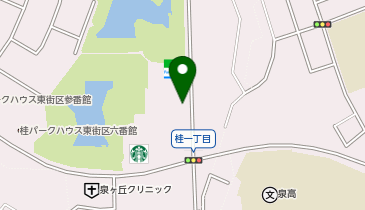 桂ガーデン整形外科の地図画像