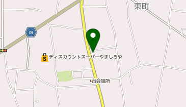 飯野医院の地図画像