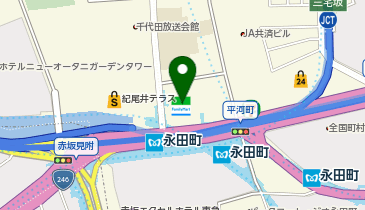 NewSpineクリニック東京の地図画像
