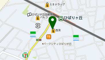 キッズクリニックひばりヶ丘の地図画像