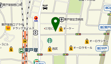 いけだ皮膚科クリニックの地図画像