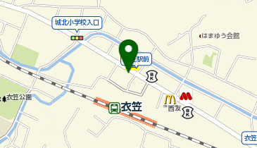 衣笠駅前整形外科リハビリ・骨粗鬆症クリニックの地図画像