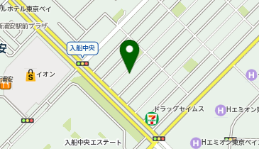 新浦安いりふね内科の地図画像