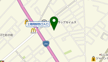 すじの内科循環器クリニックの地図画像