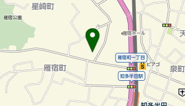 知多半田こころクリニックの地図画像