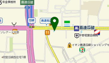 かわさき消化器内科クリニックの地図画像