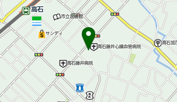 高石コミュニティクリニックの地図画像