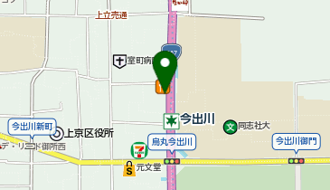 今出川さいとう皮フ科クリニックの地図画像