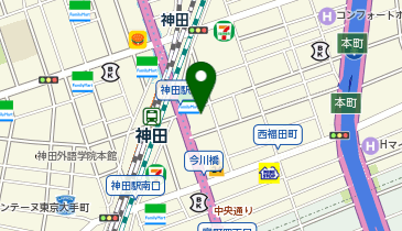 東京胃腸肛門内視鏡クリニック神田日本橋院の地図画像