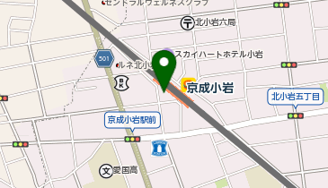 皆川内科小児科の地図画像
