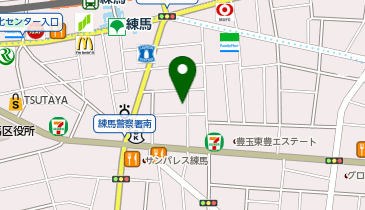 城西在宅クリニック練馬の地図画像