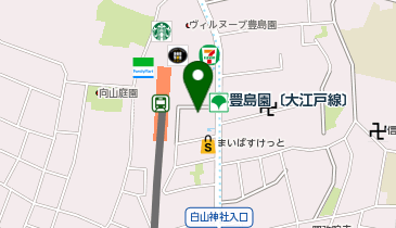 大江戸整形外科内科の地図画像