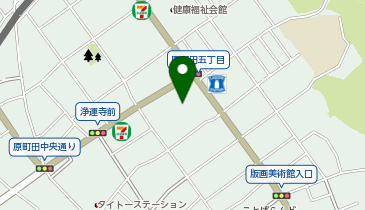 山本耳鼻咽喉科の地図画像