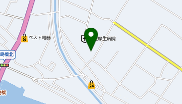 いびがわ診療所の地図画像