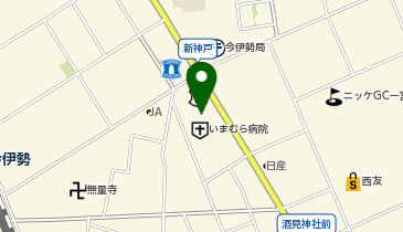 原眼科クリニックの地図画像