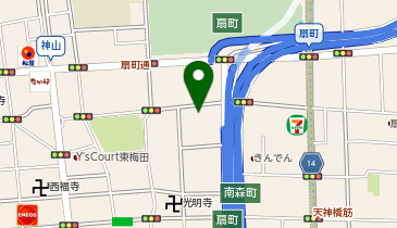 扇町医誠会クリニックの地図画像