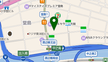 おおさか内分泌診療所の地図画像