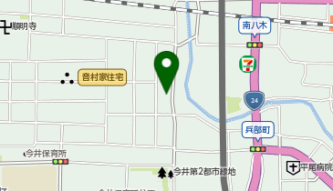 今井町Hana笑みクリニックの地図画像