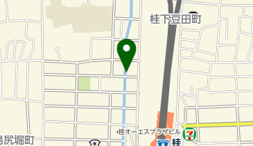 みんなのクリニック桂の地図画像