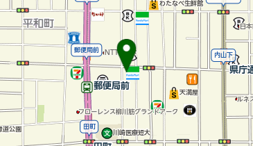 岡山耳鼻咽喉科クリニックの地図画像