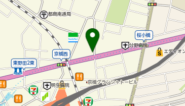 SAMURAIクリニックの地図画像