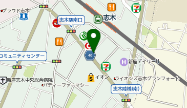 イリス内科・糖尿病クリニックの地図画像