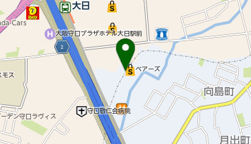 くまにし整形外科クリニックの地図画像