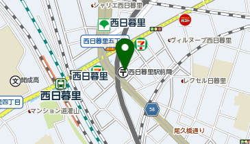西にっぽり内科消化器クリニックの地図画像