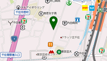 ホームクリニック東都の地図画像