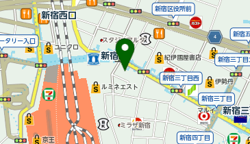新宿しまだ内科クリニックの地図画像